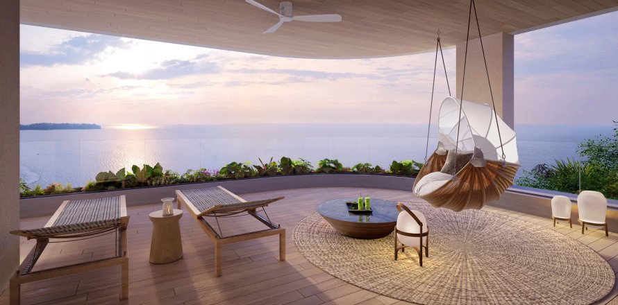Condominio de 4 dormitorios en Phuket, Tailandia en Banyan Tree Beach Residences Oceanus  № 194673