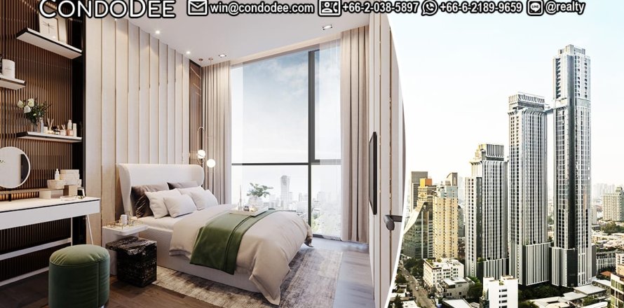 Condo à Watthana, Bangkok, Thaïlande, 2 chambres № 200946