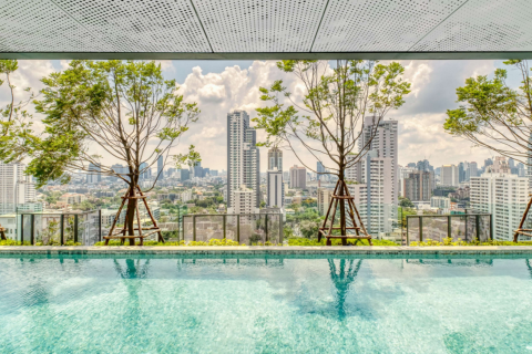 Estudio en el condominio en Bangkok, Tailandia № 180557 - foto 13