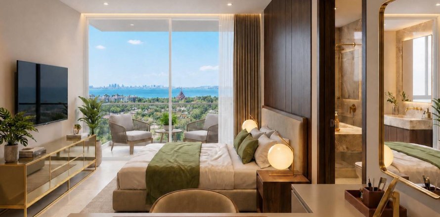 Estudio en el condominio en Pattaya, Tailandia en Love it Wongamat beach № 179033