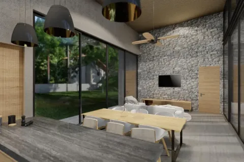 Chalet de 3 dormitorios en Ko Samui, Tailandia № 115493 - foto 5
