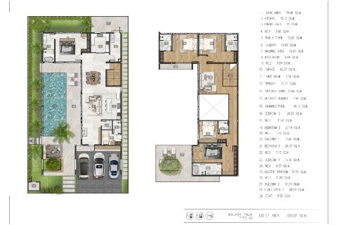 Villa in Chalong, Thailand 5 Schlafzimmer № 170251 - Foto 23