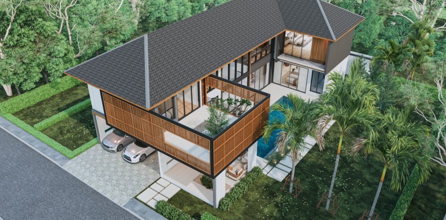 Chalet de 5 dormitorios en Chalong, Tailandia № 170249
