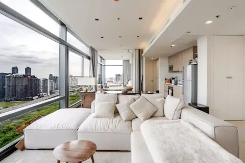 Condominio de 2 dormitorios en Ratchathewi, Bangkok, Tailandia № 135675