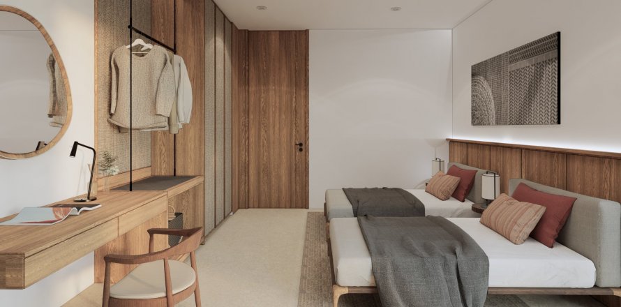 Кондоминиум с 3 спальнями в Пхукете, Таиланд в Kiara Reserve Residences № 65075