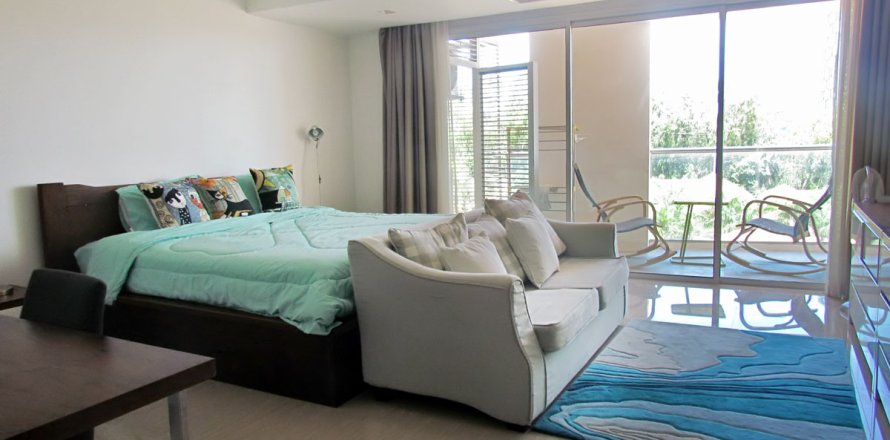Estudio en el condominio en Pattaya, Tailandia № 204163