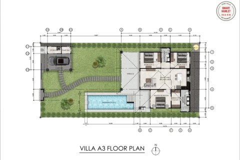 Chalet de 3 dormitorios en Hua Hin, Tailandia № 169823 - foto 11