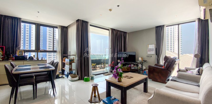 Condo in Bang Lamung, Thailand, 2 bedrooms  № 162698