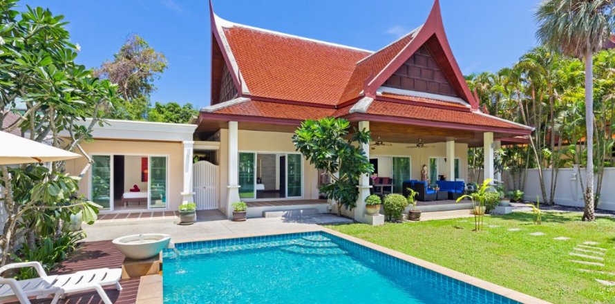 Chalet de 3 dormitorios en Pattaya, Tailandia № 162692