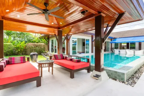 Chalet de 3 dormitorios en Phuket, Tailandia № 190806 - foto 17