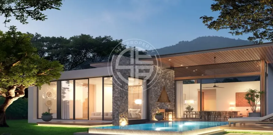 Chalet de 3 dormitorios en Phuket, Tailandia № 190803