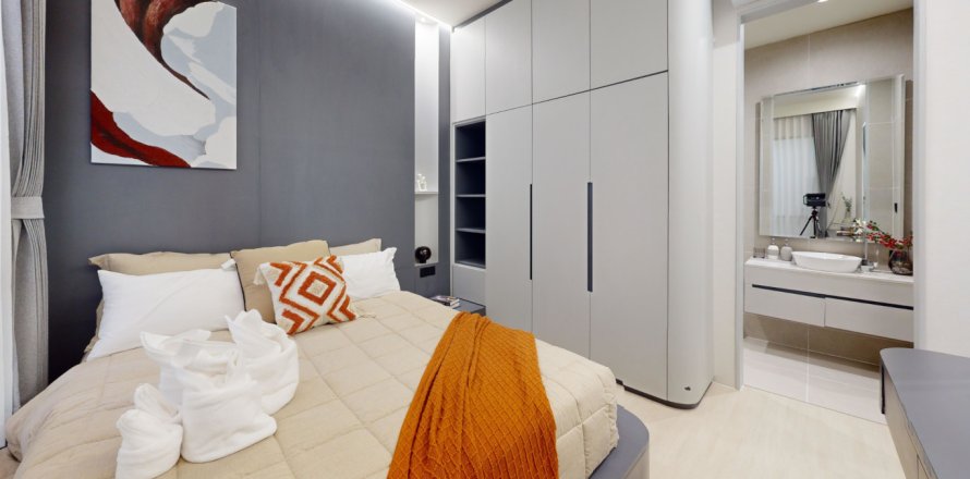 Ático de 1 dormitorio en The Element by Anocha, Kamala, Tailandia № 179047