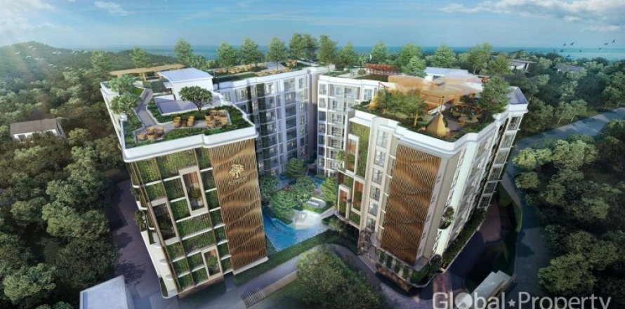 Condominio de 2 dormitorios en Pattaya, Tailandia № 46352