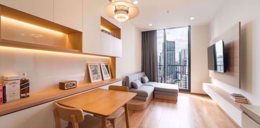 Condominio de 1 dormitorio en Watthana, Bangkok, Tailandia № 75558