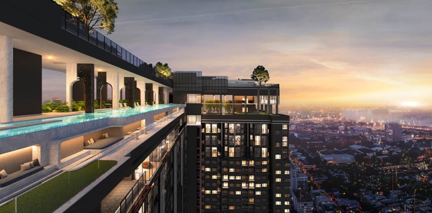 Condominio de 2 dormitorios en Bangkok, Tailandia № 166822
