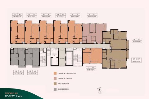 Condo à Thonburi, Bangkok, Thaïlande, 1 chambre № 166820 - photo 3