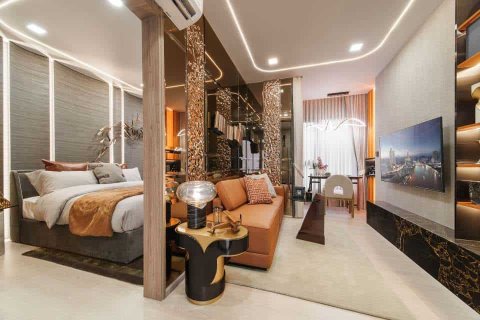 Condominio de 1 dormitorio en Bangkok, Tailandia № 165823 - foto 9