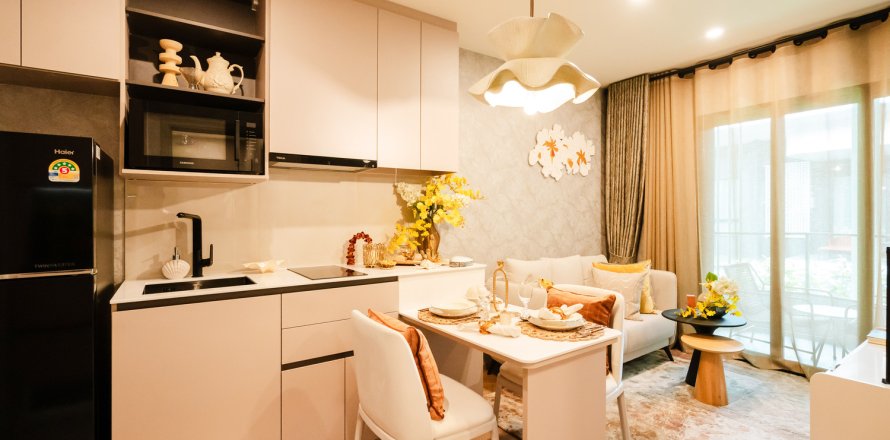 Apartamento de 2 habitaciones en Pattaya, Tailandia № 202142