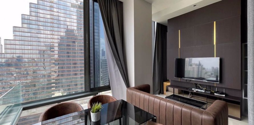 Condo in Bangkok, Thailand, 2 bedrooms in Ashton Silom  № 51201