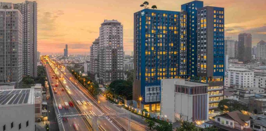 Condominio de 1 dormitorio en Bangkok, Tailandia № 208818