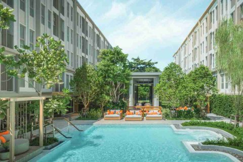 Estudio en el condominio en Bangkok, Tailandia № 208823 - foto 4