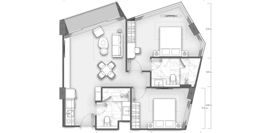 Sobre plano Vibe Residence en Phuket, Tailandia № 158861 - foto 1