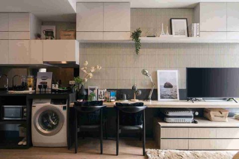 Condominio de 1 dormitorio en Thonburi, Bangkok, Tailandia № 208727 - foto 9