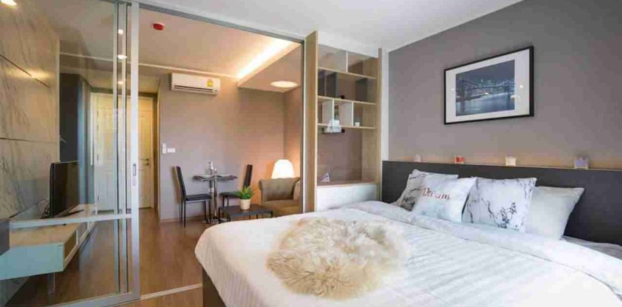 Condominio de 1 dormitorio en Thonburi, Bangkok, Tailandia № 208732