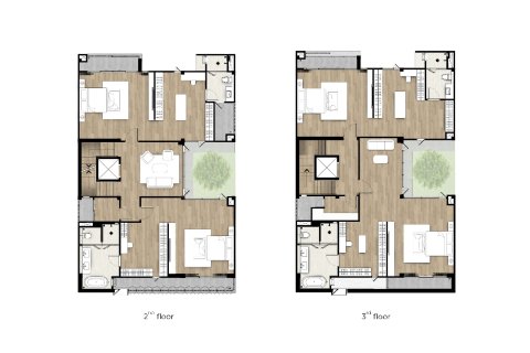 Chalet de 4 dormitorios en Chatuchak, Bangkok, Tailandia № 170007 - foto 16