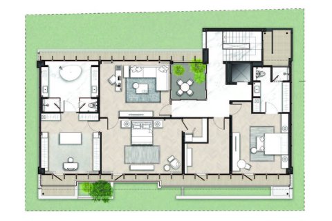 Chalet de 4 dormitorios en Bangkok, Tailandia № 170009 - foto 14
