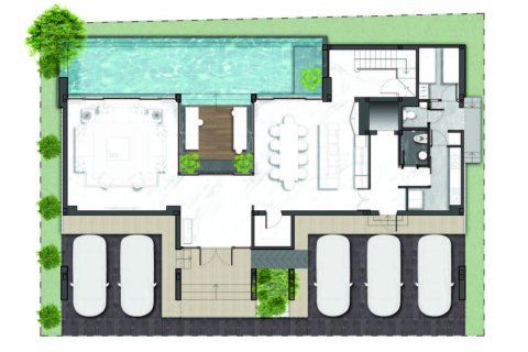 Chalet de 4 dormitorios en Bangkok, Tailandia № 170009 - foto 16