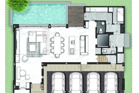 Chalet de 4 dormitorios en Bangkok, Tailandia № 170010 - foto 16