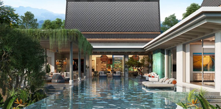 Chalet de 4 dormitorios en Ko Kaeo, Tailandia № 222452