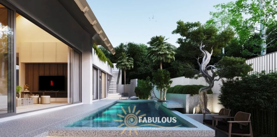 Chalet de 3 dormitorios en Ko Kaeo, Tailandia № 179275