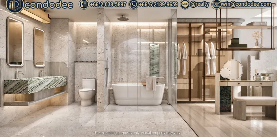 Condo in Bangkok, Thailand, 2 bedrooms № 234011