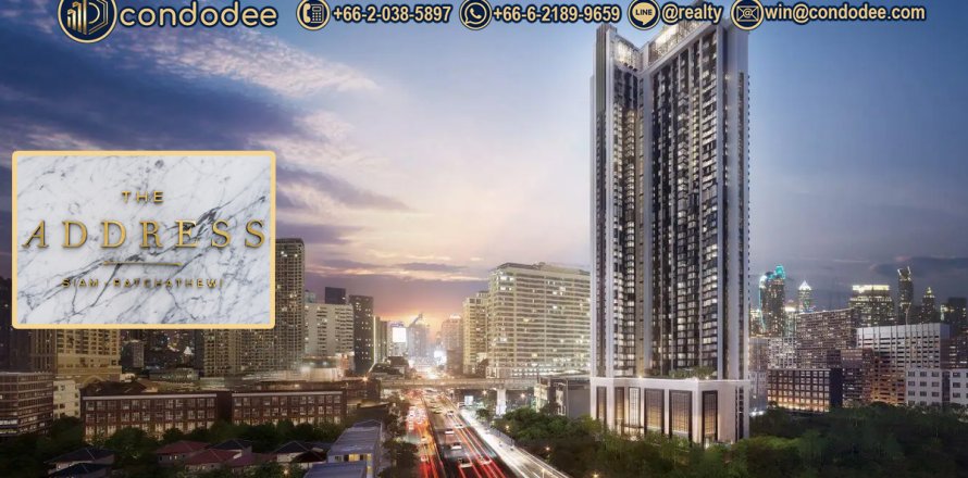 Condo in Ratchathewi, Bangkok, Thailand, 2 bedrooms № 234007