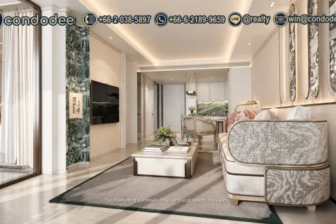 Condominio de 1 dormitorio en Bangkok, Tailandia № 234009