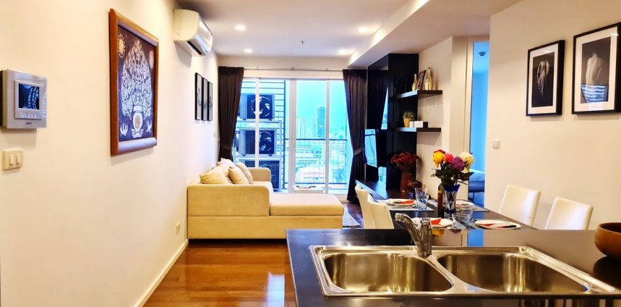 Condominio de 2 dormitorios en Bangkok, Tailandia № 143743