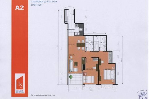 Condominio de 2 dormitorios en Bangkok, Tailandia № 143743 - foto 11