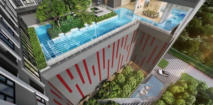 Condominio de 1 dormitorio en Bangkok, Tailandia № 203570