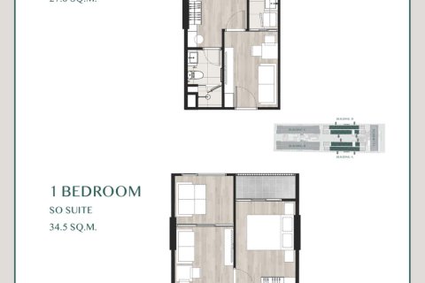Condominio de 1 dormitorio en Bangkok, Tailandia № 203571 - foto 12