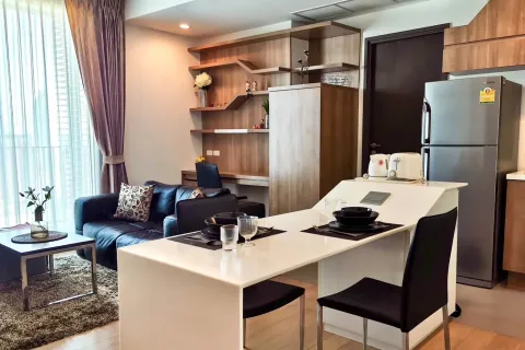 Studio dans le Condo à Ratchathewi, Bangkok, Thaïlande  № 154214
