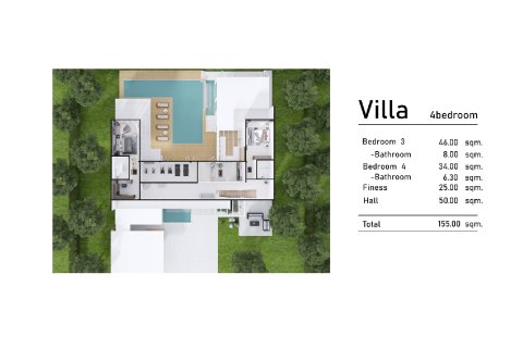 Chalet de 4 dormitorios en Phuket, Tailandia № 165063 - foto 17