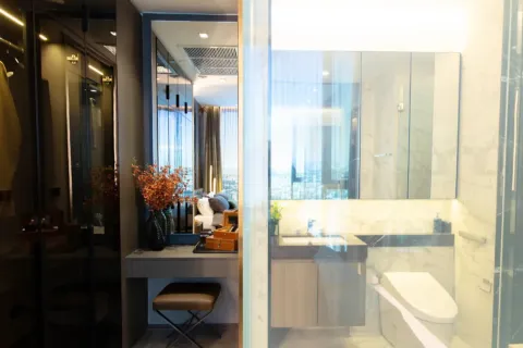 Estudio en el condominio en Watthana, Bangkok, Tailandia № 159673 - foto 5