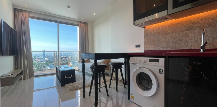 Apartamento de 1 dormitorio en Jomtien Beach, Pattaya, Tailandia № 116827