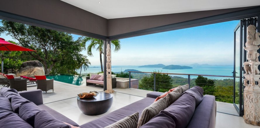 Maison à Ko Samui, Thaïlande 4 chambres № 66980