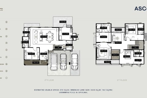 Chalet de 4 dormitorios en Bang Lamung, Tailandia № 165357 - foto 15