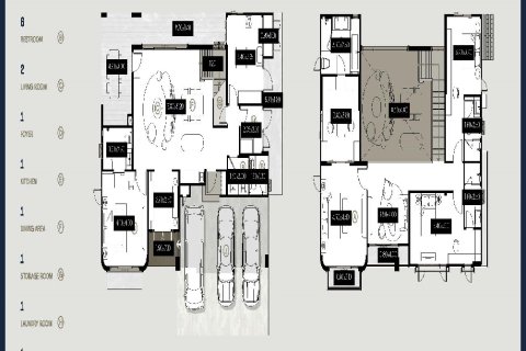 Chalet de 4 dormitorios en Bang Lamung, Tailandia № 165356 - foto 15