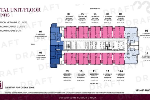 Condominio de 1 dormitorio en Pattaya, Tailandia № 165360 - foto 11