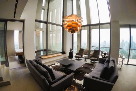 Penthouse in Bangkok, Thailand 4 Schlafzimmer № 180782 - Foto 3